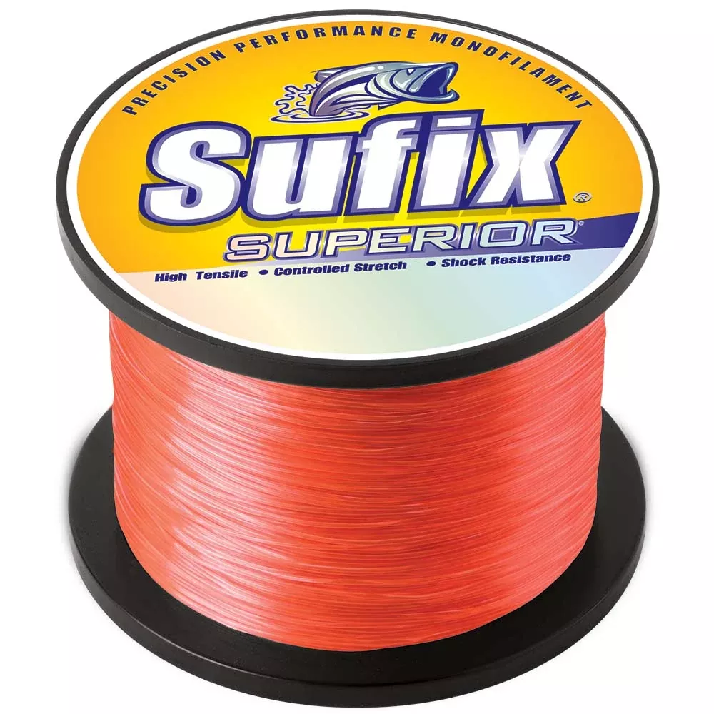 sufix-superior-neon-fire-monofilament-50lb-2405-yds Sufix Superior Neon Fire Monofilament - 50lb - 2405 yds