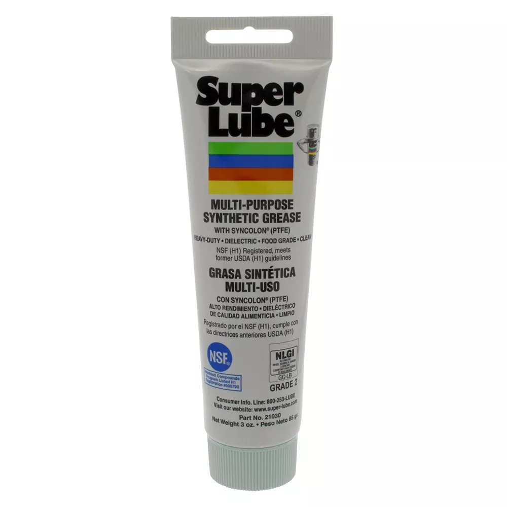 Super Lube Multi-Purpose Synthetic Grease w/Syncolon® (PTFE) - 3oz Tube