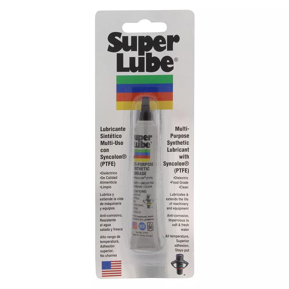 Super Lube Multi-Purpose Synthetic Grease w/Syncolon® (PTFE) - .5oz Tube