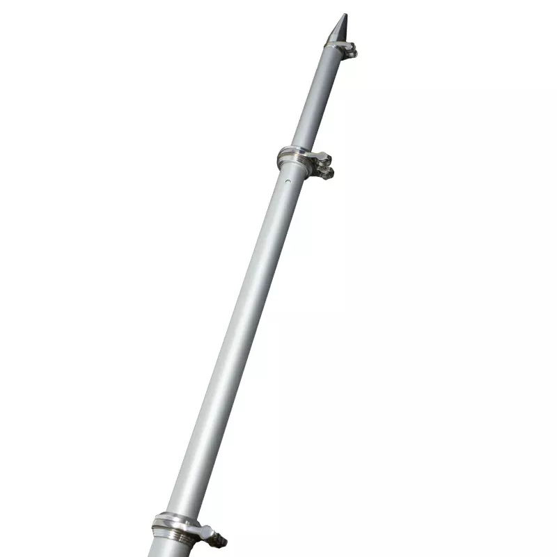 TACO 18' Deluxe Outrigger Poles w/Rollers - Silver/Silver