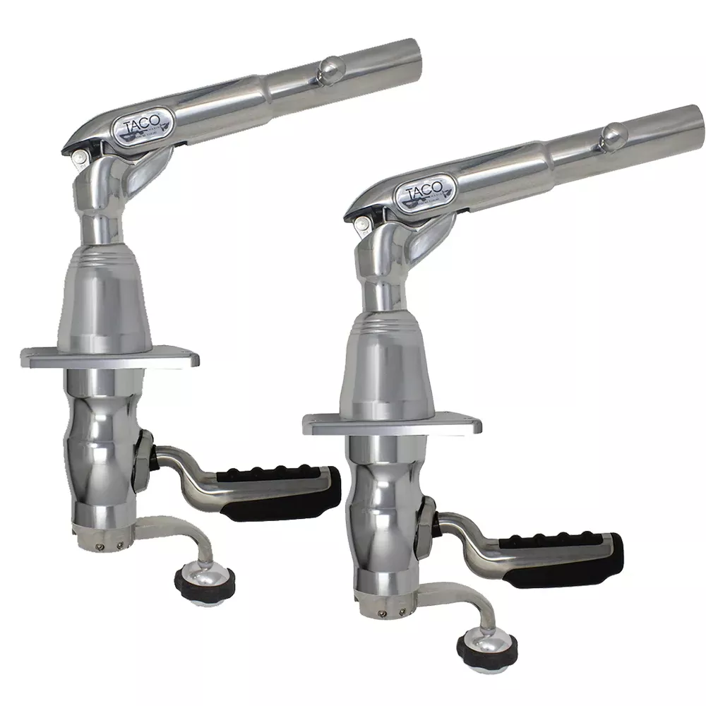 taco-grand-slam-390-outrigger-mount-1-1-2-outrigger-pair TACO Grand Slam 390 Outrigger Mount for 1-1/2" Outrigger (Pair)