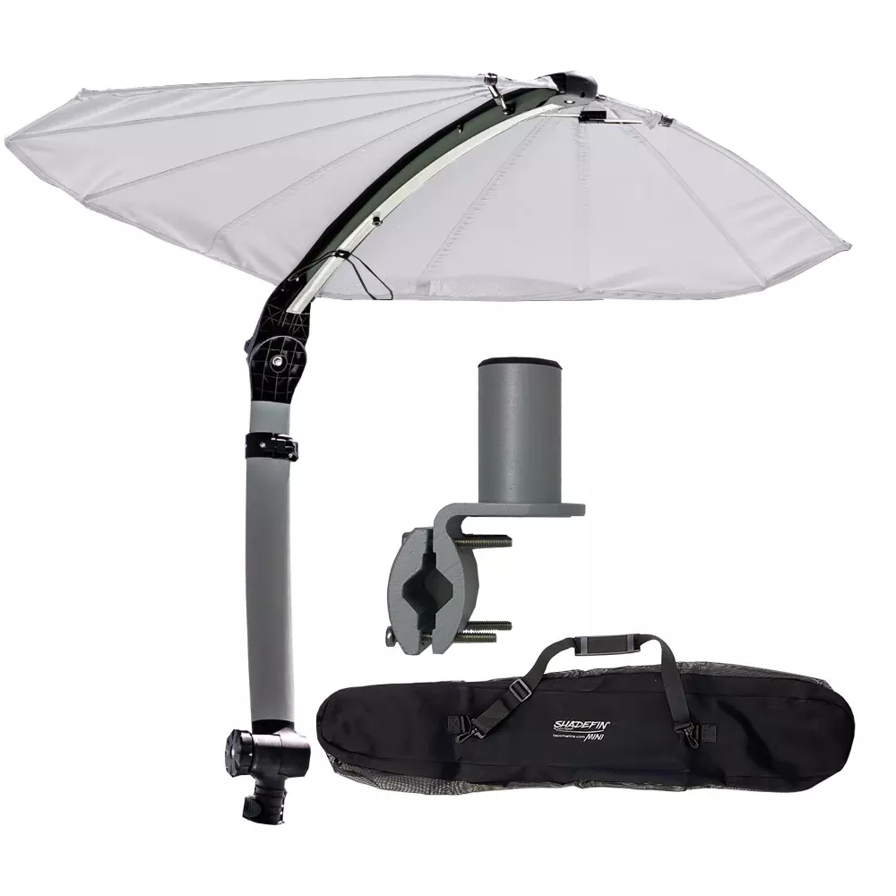 taco-shadefin-mini-w-white-fabric-bag-amp-round-rail-mount-kit TACO ShadeFin Mini w/White Fabric - Bag & Round Rail Mount Kit
