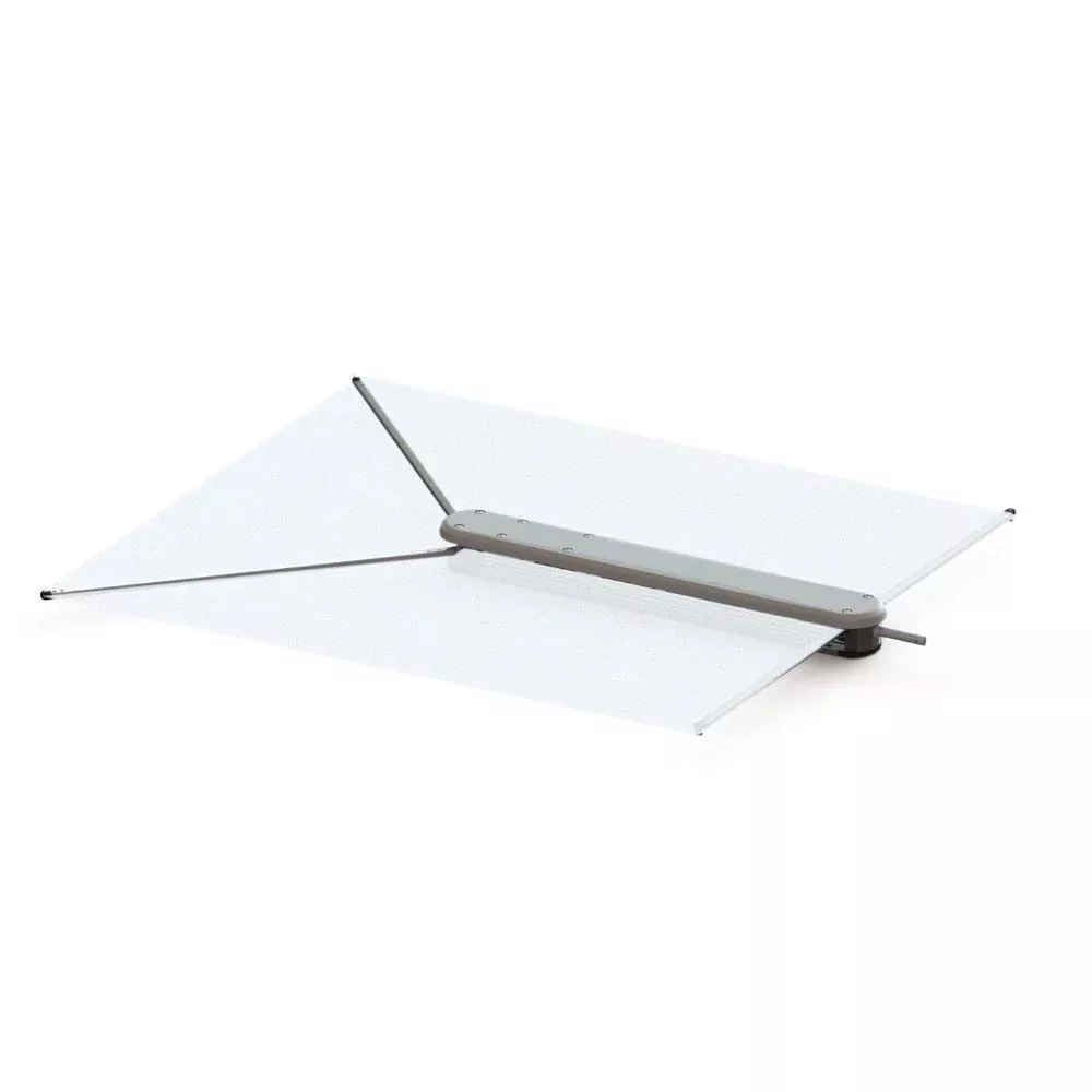 taco-shadefin-w-white-fabric-bag-amp-fixed-rod-holder-mount-kit TACO ShadeFin w/White Fabric, Bag & Fixed Rod Holder Mount Kit