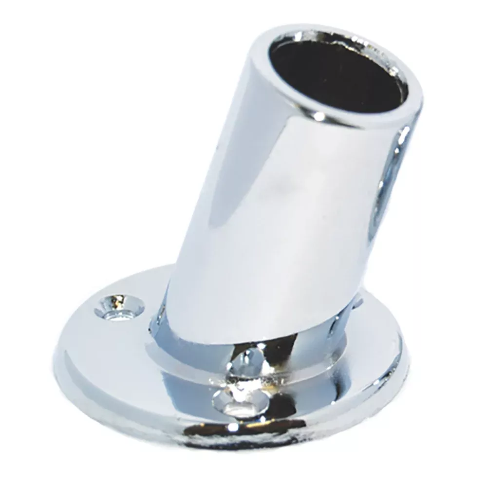 taylor-made-1-quot-slanted-chrome-plated-flag-pole-socket Taylor Made 1" Slanted Chrome Plated Flag Pole Socket