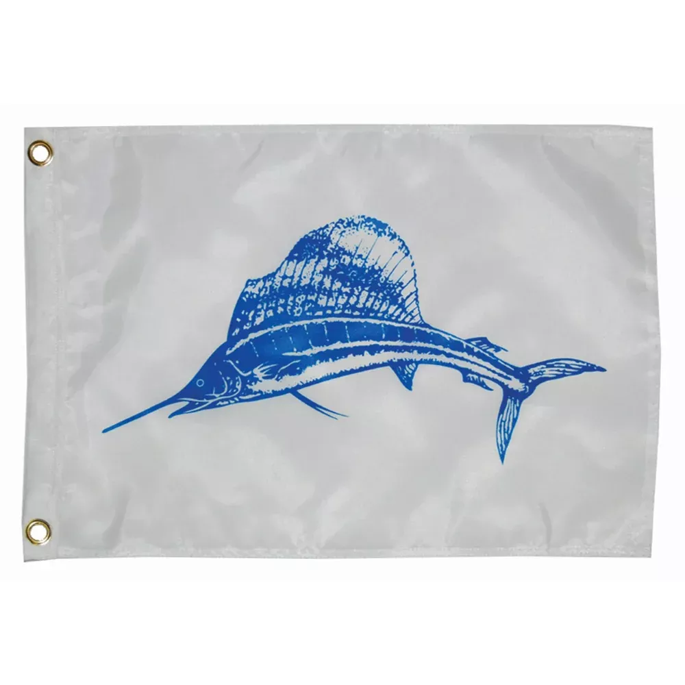 taylor-made-12-quot-x-18-quot-sailfish-flag Taylor Made 12" x 18" Sailfish Flag