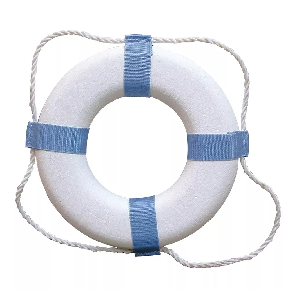 taylor-made-decorative-ring-buoy-17-quot-white-blue-not-uscg-approved Taylor Made Decorative Ring Buoy - 17" - White/Blue - Not USCG Approved