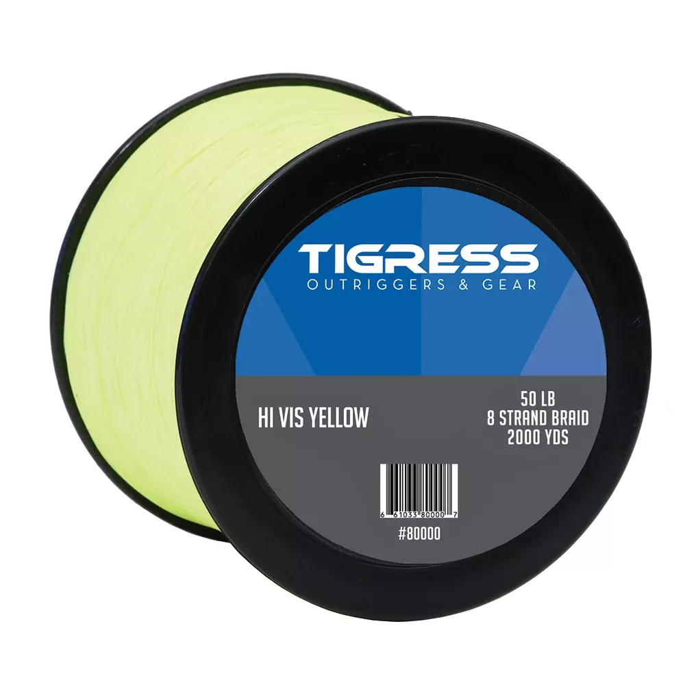 tigress-high-visibility-50lb-kite-braid-yellow Tigress High- Visibility 50lb Kite Braid - Yellow