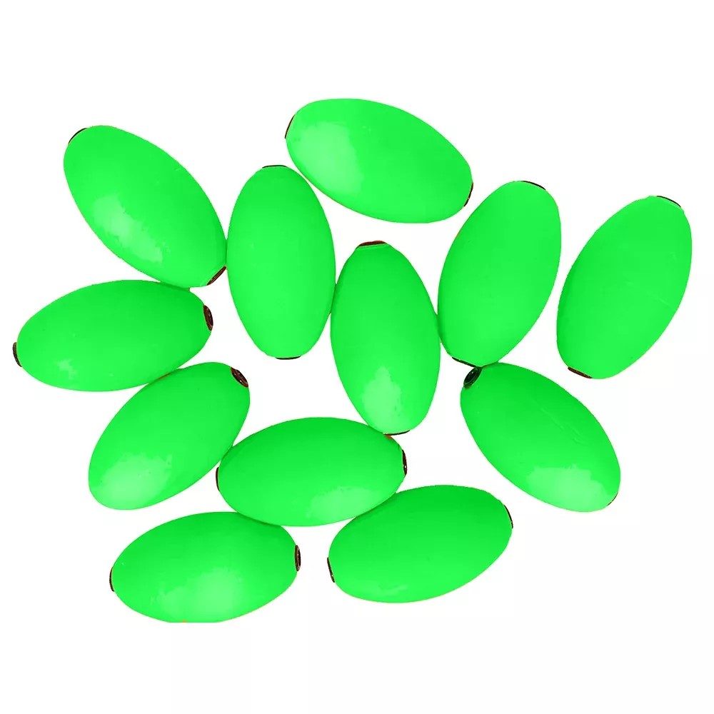tigress-oval-kite-floats-green-12-pack Tigress Oval Kite Floats - Green *12-Pack