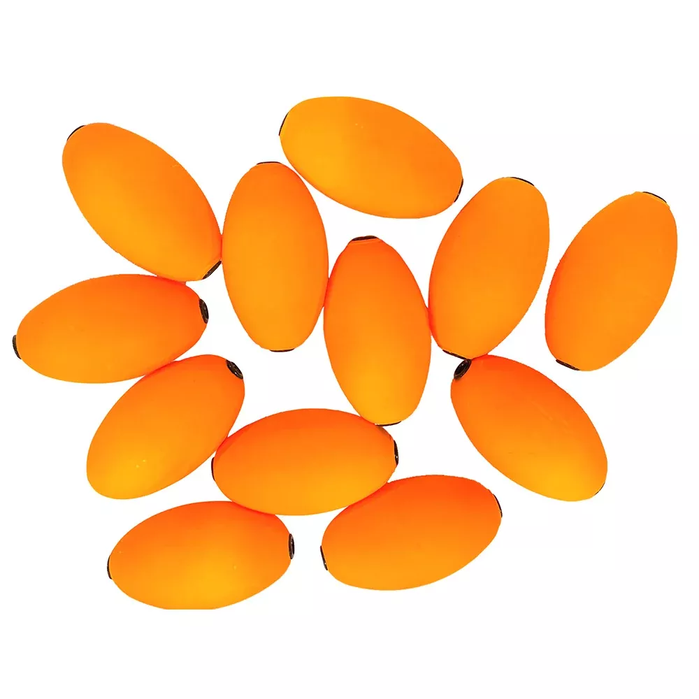 tigress-oval-kite-floats-orange-12-pack Tigress Oval Kite Floats - Orange *12-Pack
