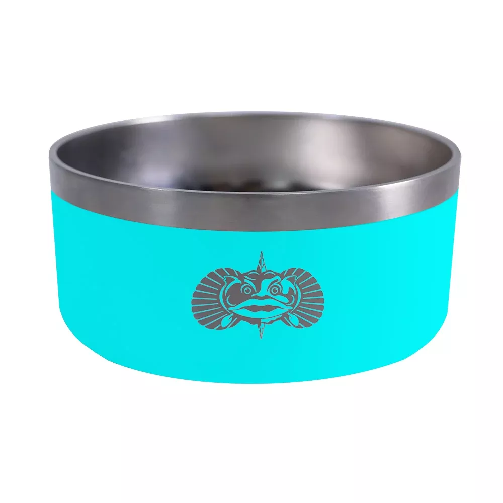 toadfish-non-tipping-dog-bowl-teal Toadfish Non-Tipping Dog Bowl - Teal