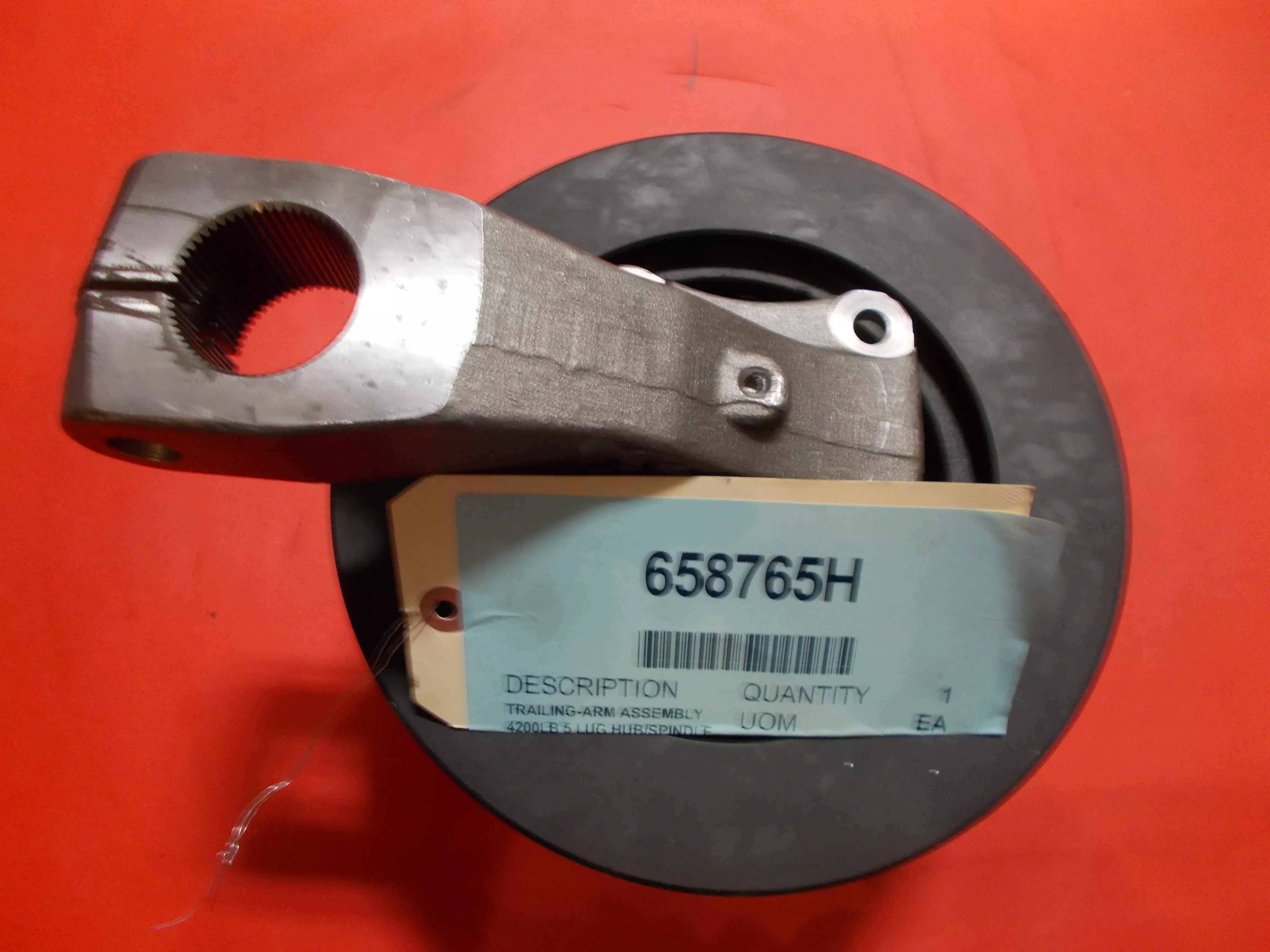 trailing-arm-assembly-4200lb-5-lug-hub-spindle-arm-vault-cap-11-14 TRAILING-ARM ASSEMBLY 4200LB 5 LUG HUB/SPINDLE ARM / VAULT CAP '11-'14