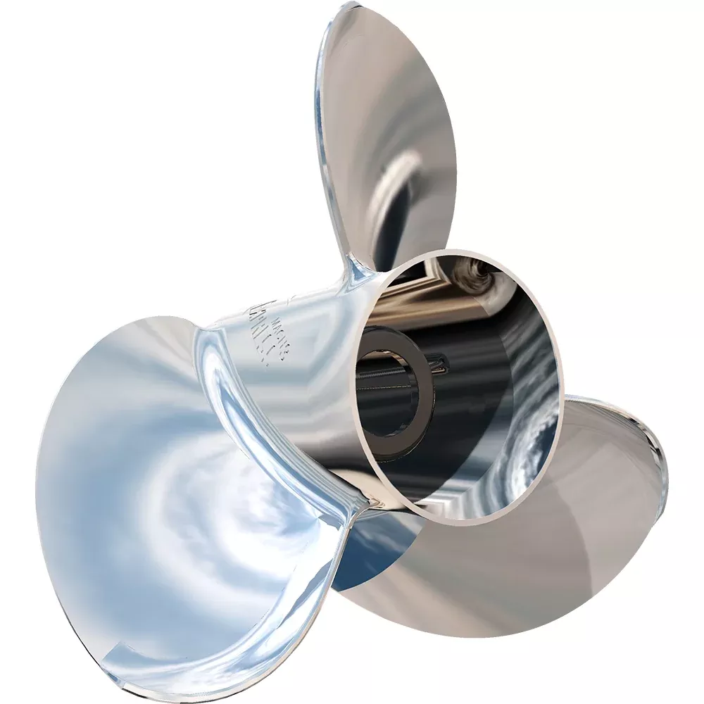 turning-point-express-reg-mach3-trade-right-hand-stainless-steel-propeller-e1-10 Turning Point Express® Mach3™ - Right Hand - Stainless Steel Propeller - E1-1012 - 3-Blade - 10.75" x 12 Pitch