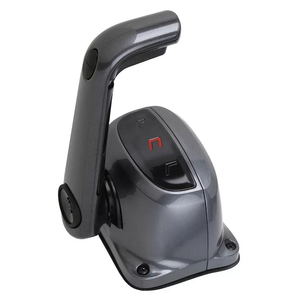 uflex-nbsp-single-lever-top-mount-control-w-neutral-lock-amp-trim-switch-black Uflex Single Lever Top Mount Control w/Neutral Lock & Trim Switch - Black