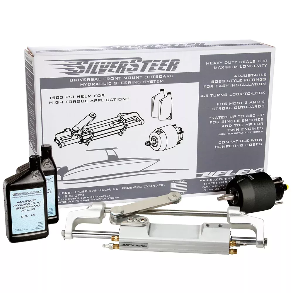 uflex-silversteer-trade-outboard-hydraulic-tilt-steering-system-uc130-v2 Uflex SilverSteer™ Outboard Hydraulic Tilt Steering System - UC130 V2
