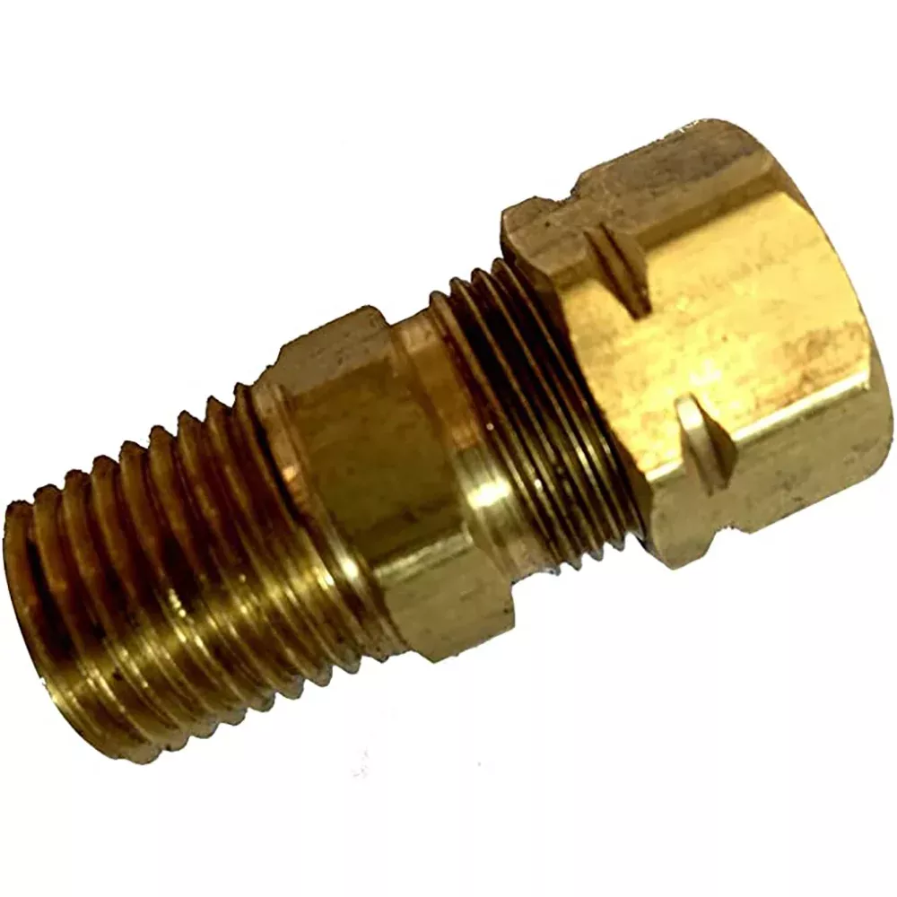 Uflex Straight Helm Fitting 1/4 NPT f/UP Comp Line Autopilot Return Li