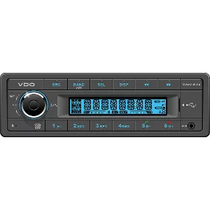 vdo-12v-radio-w-fm-rds-tuner-mp3-wma-usb-bluetooth VDO 12V Radio w/FM RDS Tuner MP3/WMA/USB/Bluetooth
