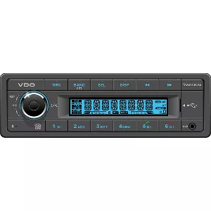 vdo-24v-radio-w-fm-rds-tuner-mp3-wma-usb-bluetooth VDO 24V Radio w/FM RDS Tuner MP3/WMA/USB/Bluetooth