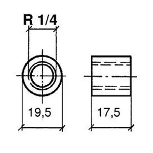 veratron-pyrometer-sensor-threaded-bushing-f-welding-to-manifold-f-thermocoupler Veratron Pyrometer Sensor Threaded Bushing f/Welding to Manifold f/Thermocoupler Element