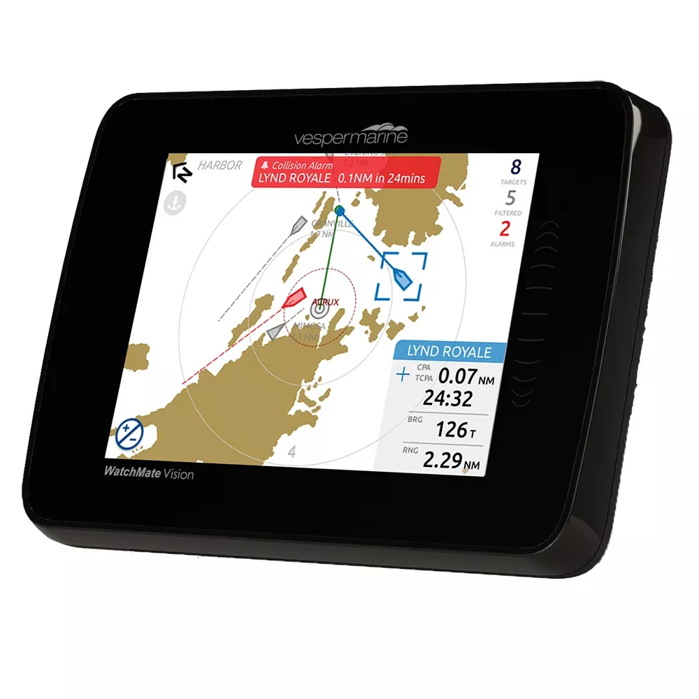 vesper-watchmate-vision-sup2-smartais-transponder-touchscreen-display Vesper WatchMate Vision² smartAIS Transponder - Touchscreen Display