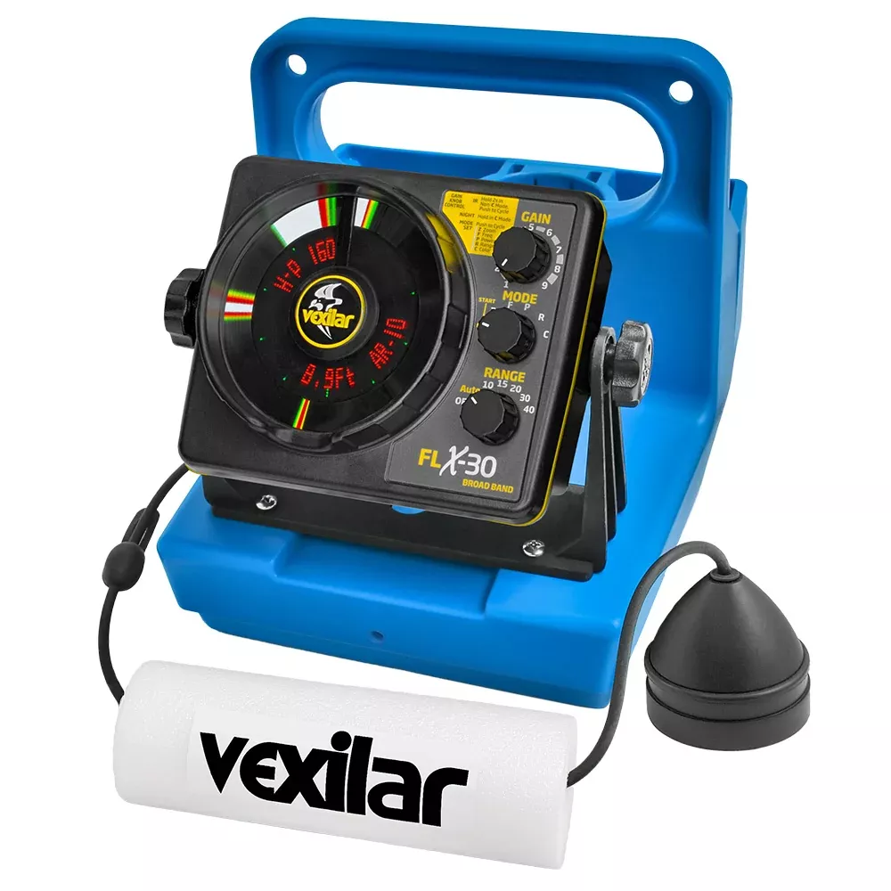 vexilar-flx-30-genz-pack-w-broad-band-ice-ducer-amp-vexilar-lithium-battery Vexilar FLX-30 Genz Pack w/Broad Band Ice Ducer & Vexilar Lithium Battery