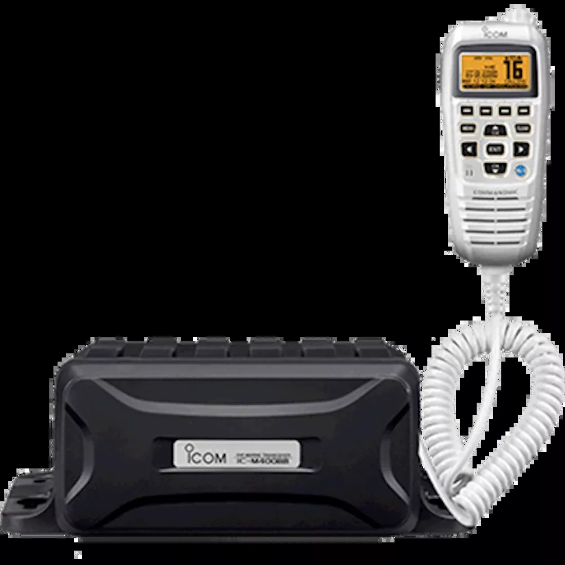 vhf-black-box-w-white-commandmic-iv VHF, Black Box w/White CommandMic IV