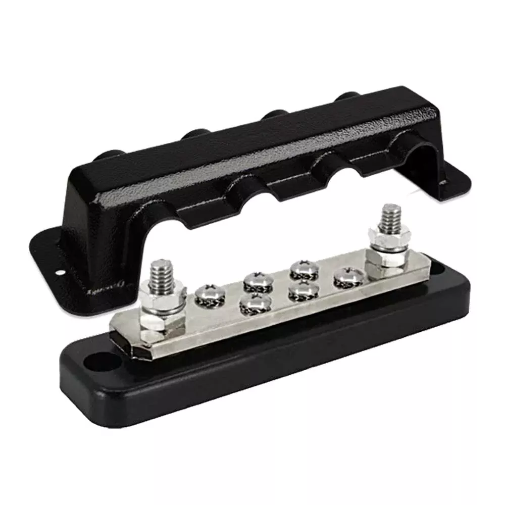 victron-busbar-250a-2p-w-6-screws-amp-cover Victron Busbar 250A 2P w/6 Screws & Cover