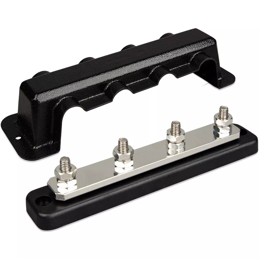 victron-busbar-250a-4p-amp-cover-4x-5-16-quot-terminals Victron Busbar 250A 4P & Cover 4X 5/16" Terminals