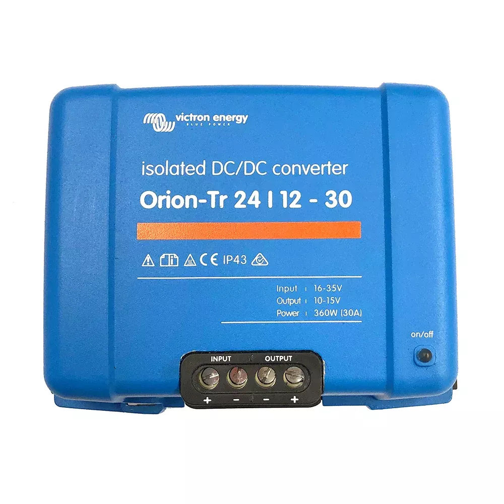 victron-orion-tr-dc-dc-converter-24-vdc-to-12-vdc-30amp-isolated Victron Orion-TR DC-DC Converter - 24 VDC to 12 VDC - 30AMP Isolated