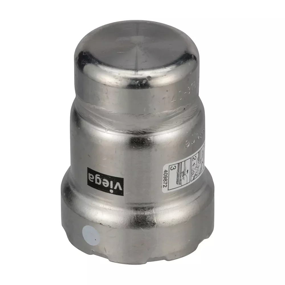viega-megapress-316-fkm-2-quot-cap Viega MegaPress 316 FKM 2" Cap