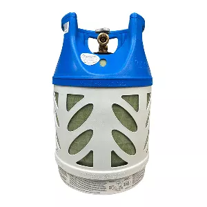 Viking Cylinders 17lb Vertical Fiberglass Composite LPG Cylinder w/Type 1 Valve