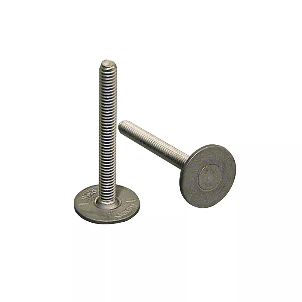 weld-mount-1-tall-stainless-panel-stud-w-0-62-base-8-x-32-thread Weld Mount 1' Tall Stainless Panel Stud w/0.62' Base & #8 x 32 Thread