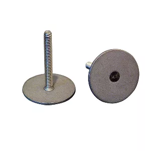 weld-mount-stainless-steel-stud-1-25-base-10-x-24-threads-1-00-tall Weld Mount Stainless Steel Stud 1.25' Base 10 x 24 Threads 1.00' Tall