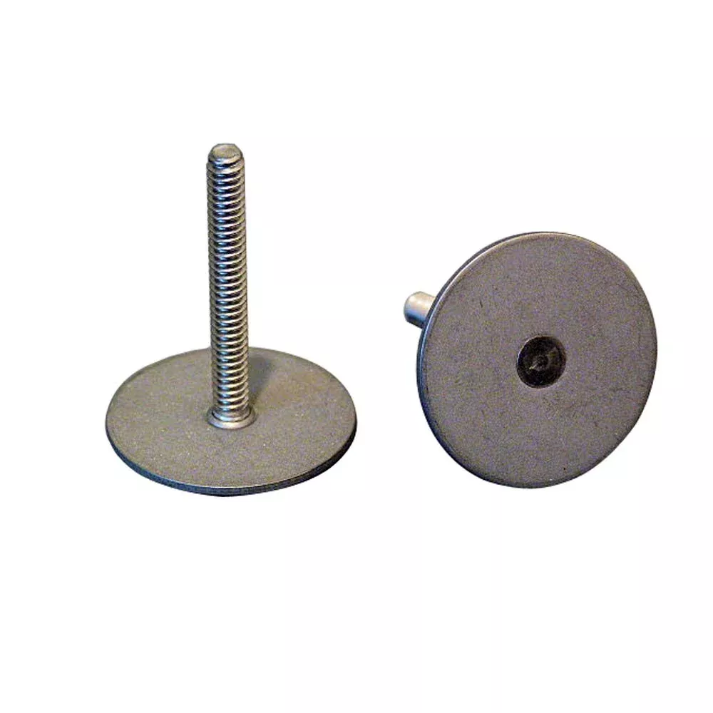 weld-mount-stainless-steel-stud-1-25-quot-base-10-x-24-threads-1-00-quot-tall-15 Weld Mount Stainless Steel Stud 1.25" Base 10 x 24 Threads 1.00" Tall - 15 Quantity