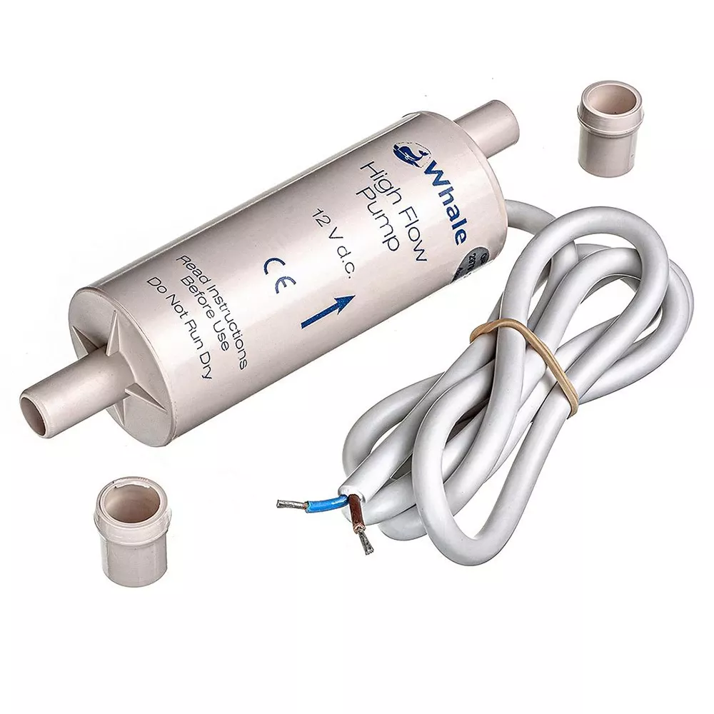 whale-inline-booster-high-flow-electric-galley-pump-12v-gp1692 Whale Inline Booster High Flow Electric Galley Pump - 12V GP1692