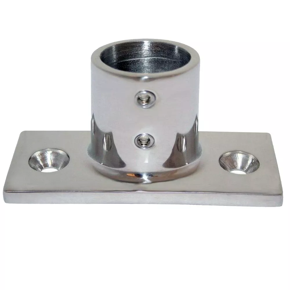 whitecap-1-o-d-90-2-hole-rectangle-base-ss-rail-fitting-6195 Whitecap 1" O.D. 90° 2-Hole Rectangle Base SS Rail Fitting 6195