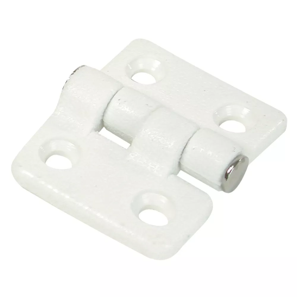Whitecap Butt Hinge - White Nylon - 1-1/2" x 1-3/8" S-3035
