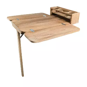 whitecap-cockpit-table-w-folding-leaves-4-cupholders Whitecap Cockpit Table w/Folding Leaves & 4 Cupholders