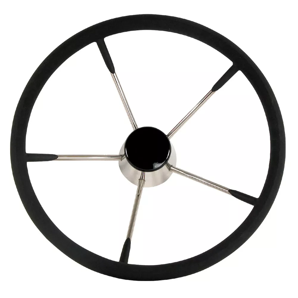 whitecap-destroyer-steering-wheel-black-foam-15-diameter-s-9004b Whitecap Destroyer Steering Wheel - Black Foam, 15" Diameter S-9004B