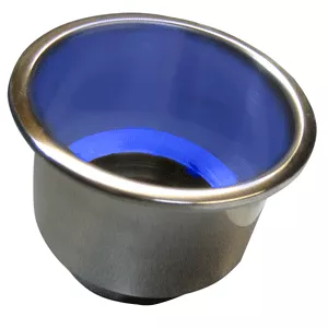 whitecap-flush-mount-cup-holder-w-blue-led-light Whitecap Flush Mount Cup Holder w/Blue LED Light