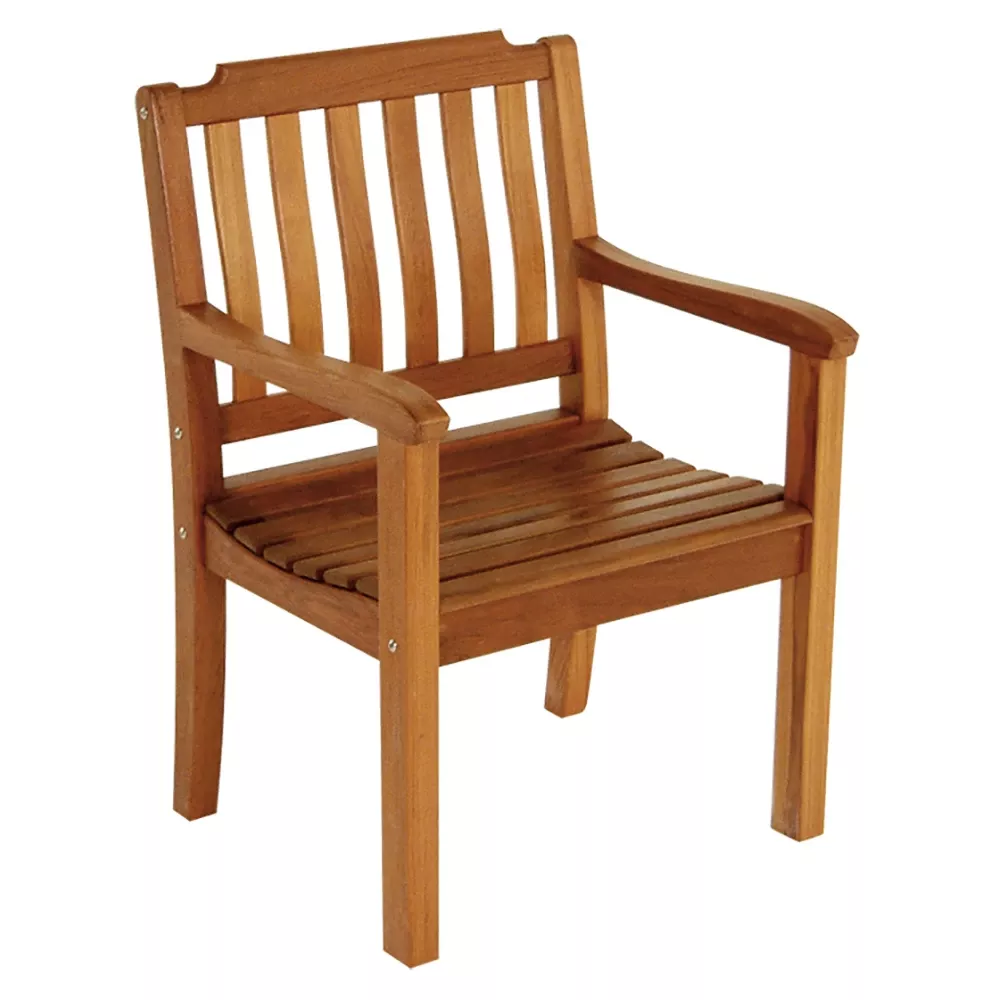 whitecap-garden-chair-w-arms-teak-60065 Whitecap Garden Chair w/Arms - Teak 60065