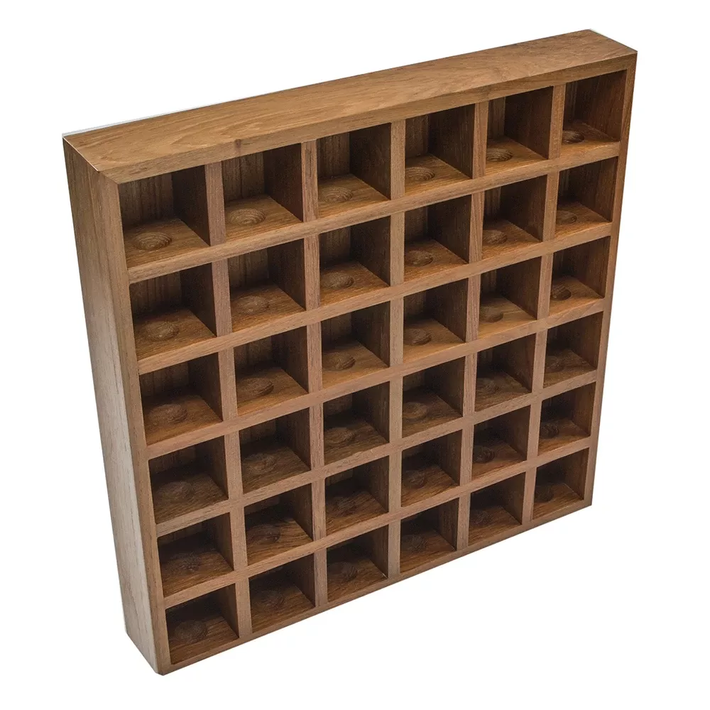 whitecap-golf-ball-rack-36-teak-60455-to Whitecap Golf Ball Rack 36 - Teak 60455-TO
