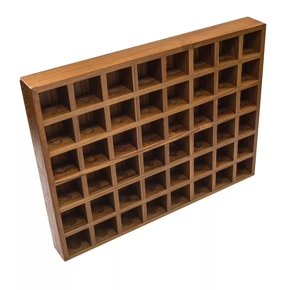 whitecap-golf-ball-rack-48-teak-60456-to Whitecap Golf Ball Rack 48 - Teak 60456-TO