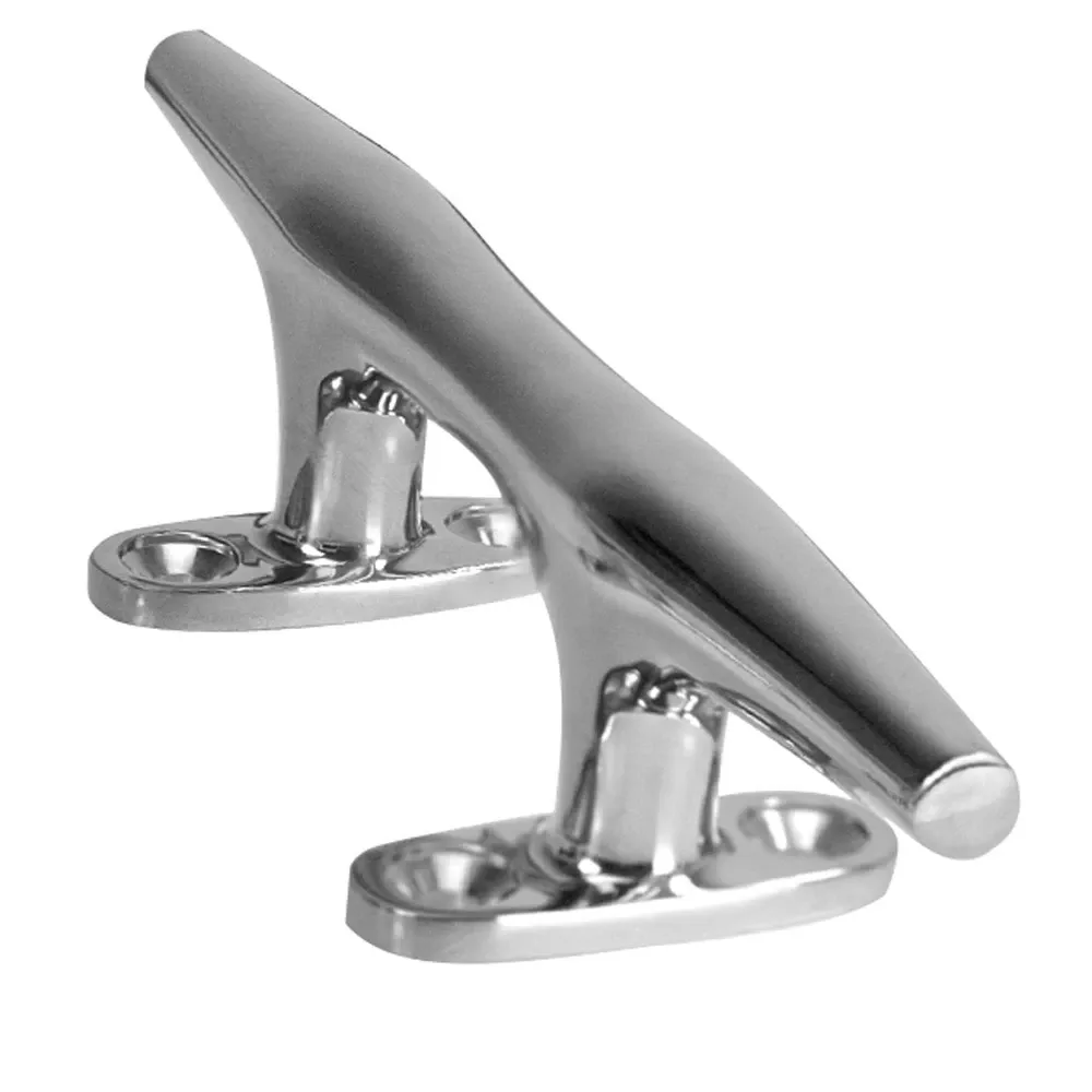 whitecap-heavy-duty-hollow-base-stainless-steel-cleat-8-6110 Whitecap Heavy Duty Hollow Base Stainless Steel Cleat - 8" 6110