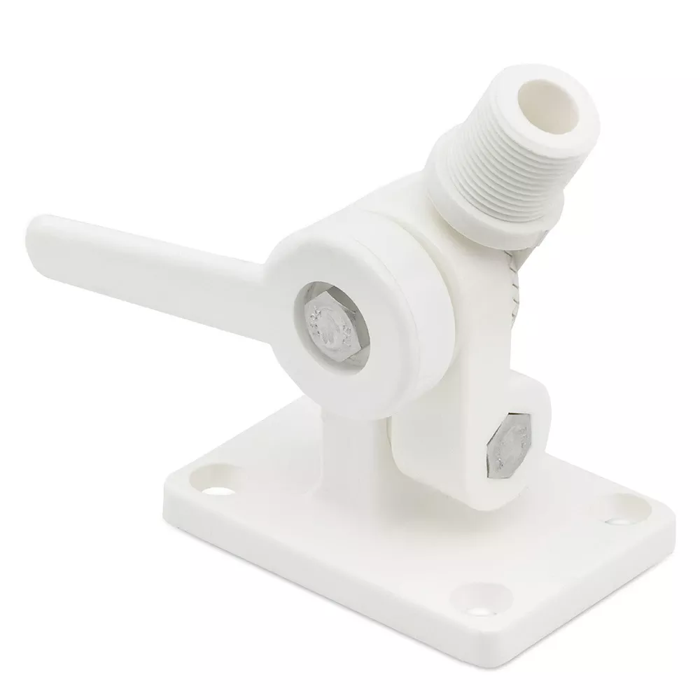 whitecap-nylon-ratchet-mount-white-s-1805 Whitecap Nylon Ratchet Mount - White S-1805