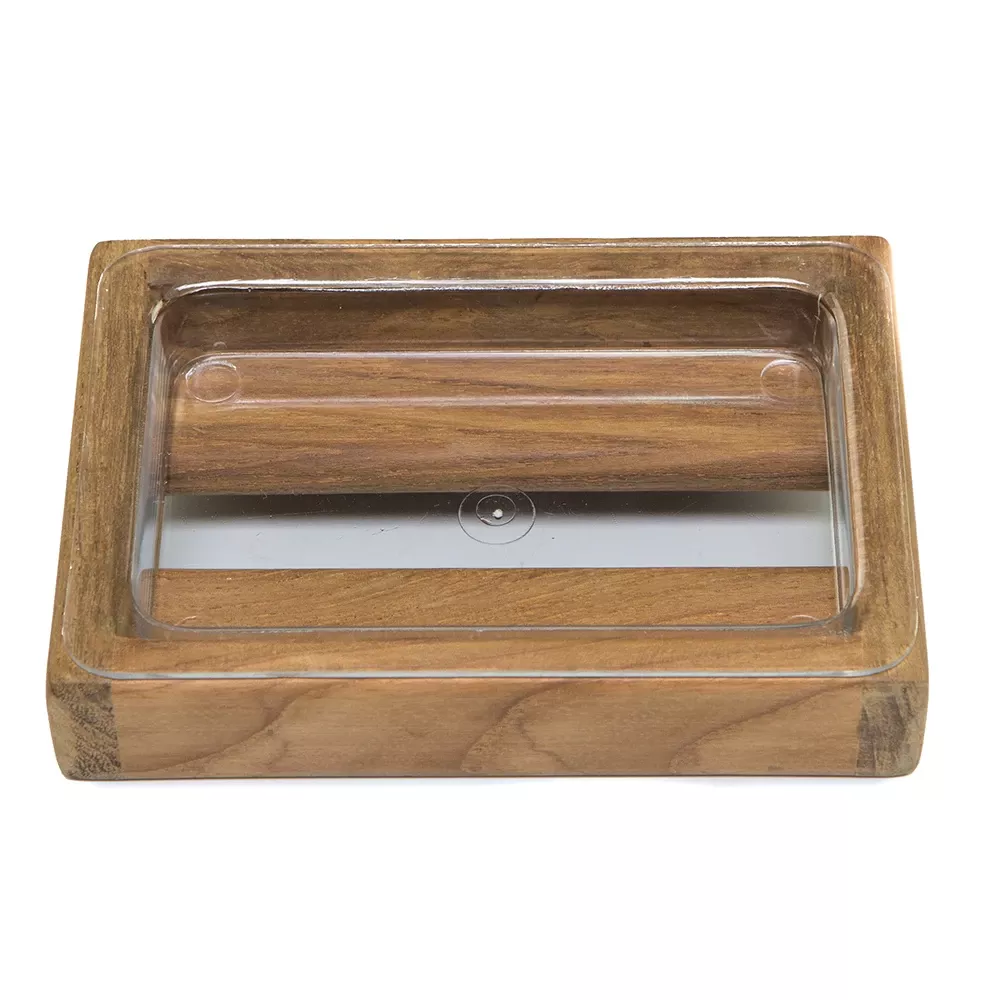 Whitecap Vanity Soap Dish - Teak 62318