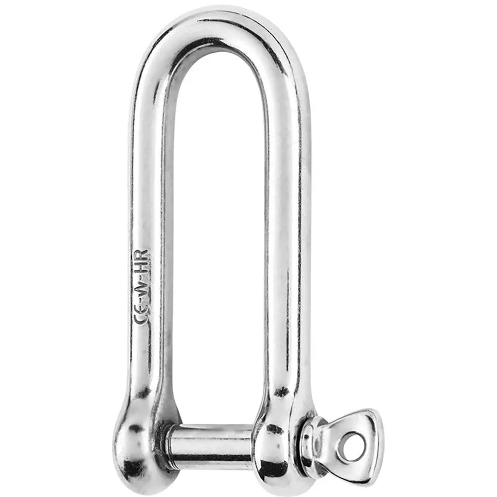 wichard-marine-hr-long-d-shackle-10mm-diameter-25-64 Wichard Marine - HR Long D Shackle - 10mm Diameter, 25/64"