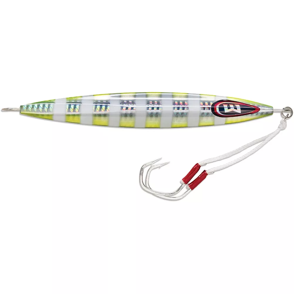 Williamson Kensaki 280 Jig - 7.25" - 9-7/8oz - Chartreuse Blink KSJX280CB