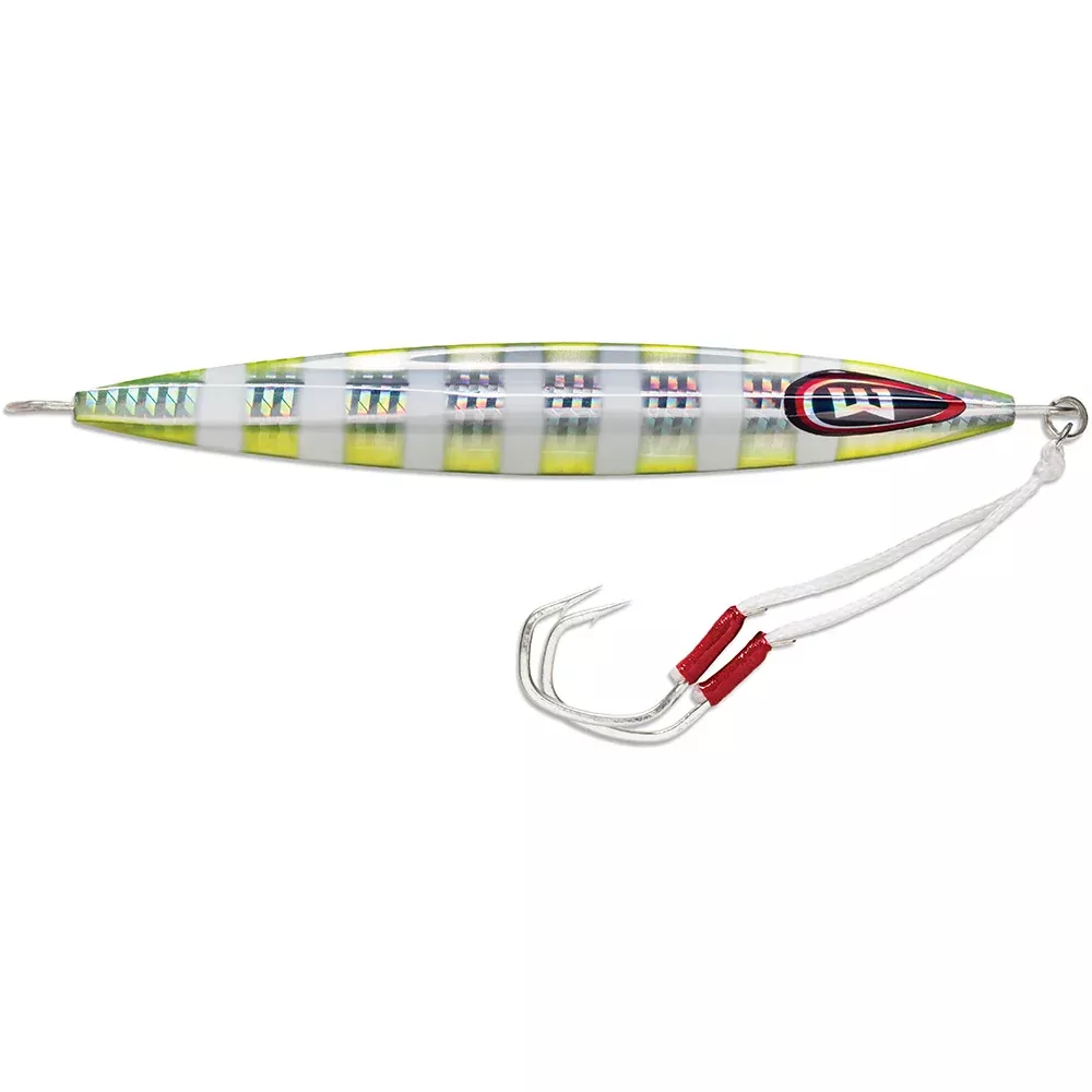 Williamson Kensaki 280 Jig - 7.25" - 9-7/8oz - Chartreuse Blink