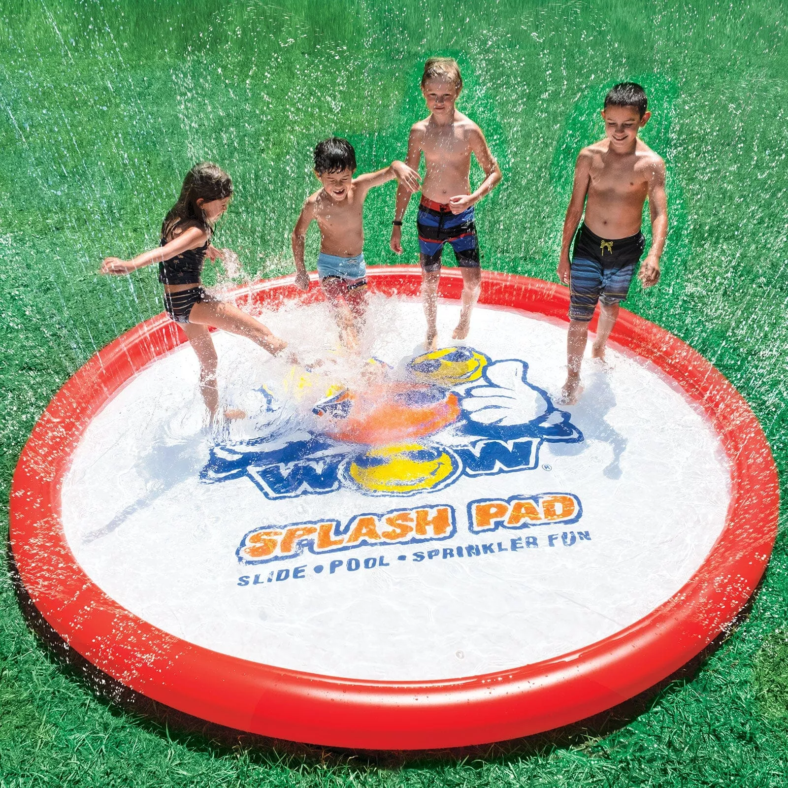 wow-watersports-10ft-super-splash-pad-with-sprinkler WOW Watersports 10ft Super Splash Pad with Sprinkler