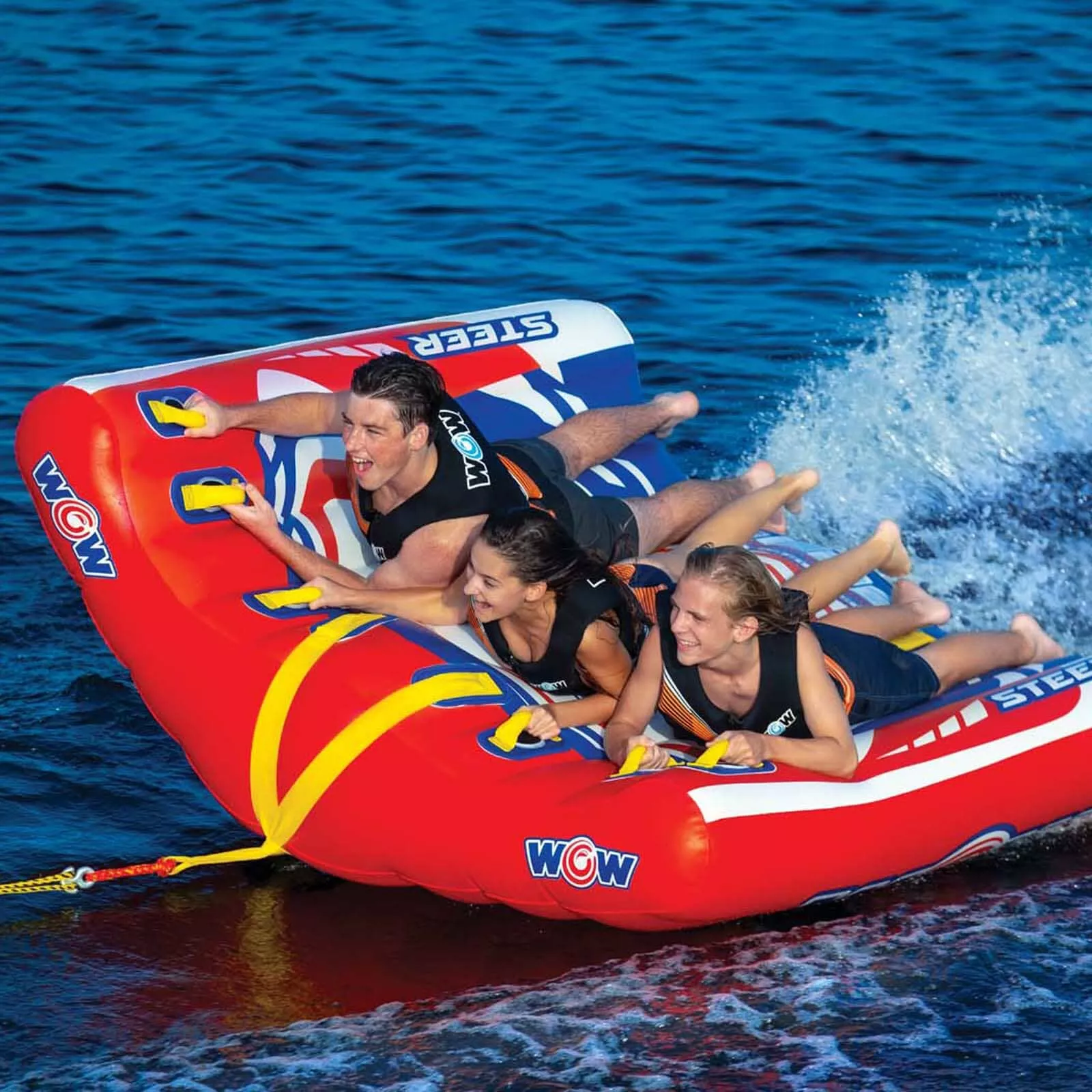wow-watersports-power-steer-3p-steerable-deck-tube WOW Watersports Power Steer 3P Steerable Deck Tube